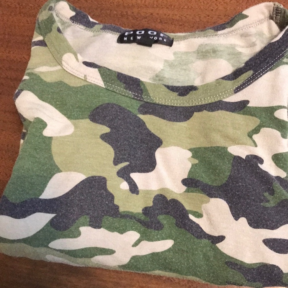 Camouflage Tee Shirt Dress